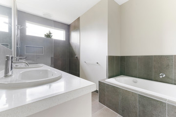 Empty and unfurnished brand new apartment