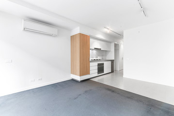 Empty and unfurnished brand new apartment