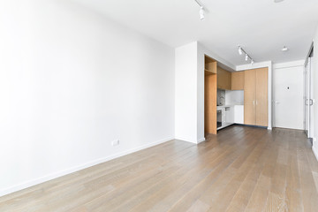 Empty and unfurnished brand new apartment