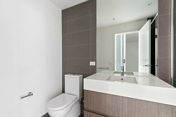 Empty and unfurnished brand new apartment