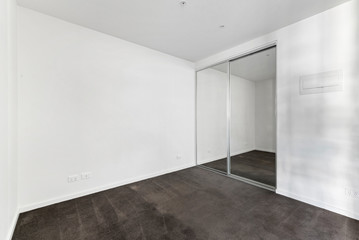 Empty and unfurnished brand new apartment