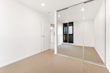 Empty and unfurnished brand new apartment