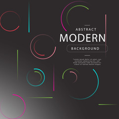 abstract modern background. Abstract vector illustration