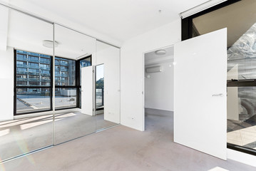 Empty and unfurnished brand new apartment