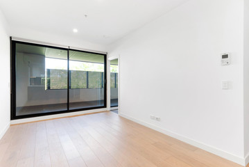 Empty and unfurnished brand new apartment