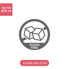 Sugar free label.