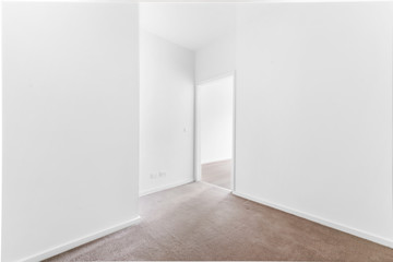 Empty and unfurnished brand new apartment