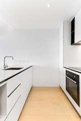 Empty and unfurnished brand new apartment