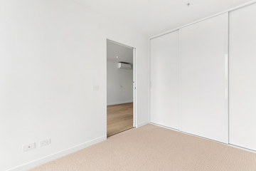 Empty and unfurnished brand new apartment
