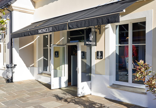 Moncler boutique in La Vallee Village.