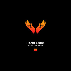 Hand Care Logo Template vector icon Business Design