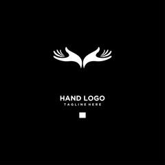 Obraz premium Hand Care Logo Template vector icon Business Design