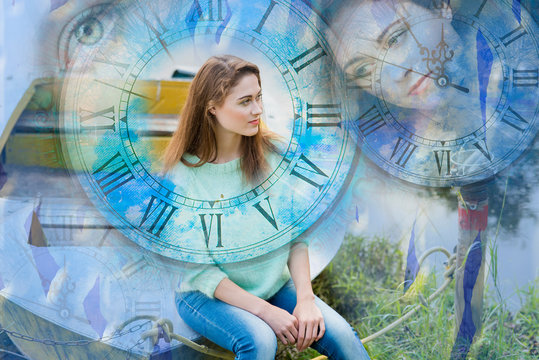 Woman, her soul and time