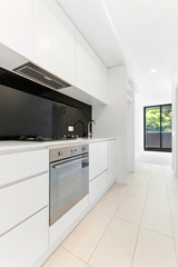 Empty and unfurnished brand new apartment