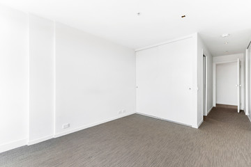 Empty and unfurnished brand new apartment