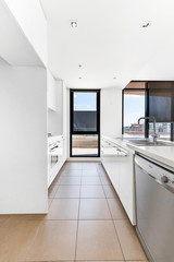 Empty and unfurnished brand new apartment