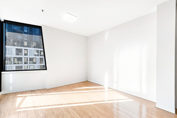 Empty and unfurnished brand new apartment