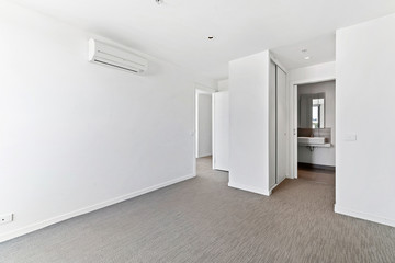 Empty and unfurnished brand new apartment