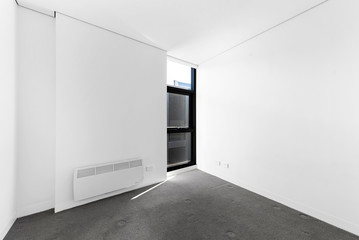 Empty and unfurnished brand new apartment