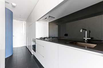 Empty and unfurnished brand new apartment