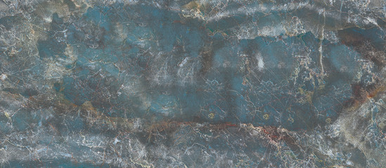 Rustic Marble Design With Cement Effect In Blue and Grey Colored Design Natural Marble Figure With Sand Texture, It Can Be Used For Interior-Exterior Home Decoration and Ceramic Tile Surface.