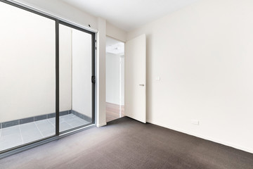 Empty and unfurnished brand new apartment