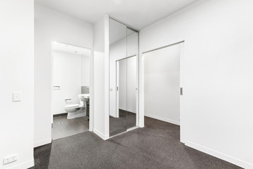 Empty and unfurnished brand new apartment