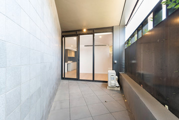 Empty and unfurnished brand new apartment