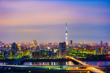 Tokyo cityscape, Japan