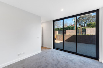 Empty and unfurnished brand new apartment