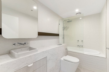 Empty and unfurnished brand new apartment