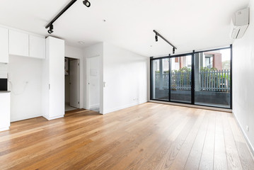 Empty and unfurnished brand new apartment