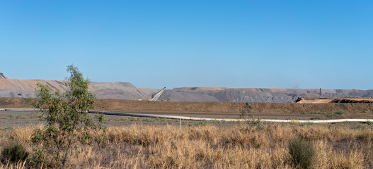 Coal Mine Overburden Mountain
