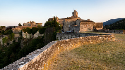 Fototapeta premium Viviers cathedral, medieval village in Ardèche, France