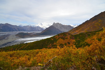 Obraz premium Kennicott-Gletscher, Alaska