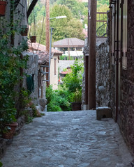 Old street in a village