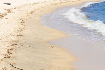 beautiful beach waves