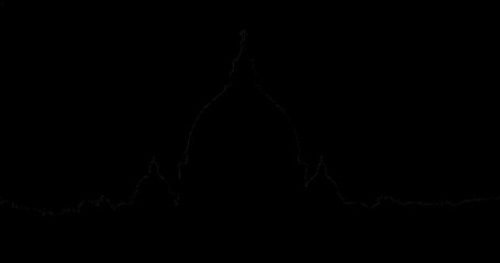 Moonrise Sunrise Sunset Silhouette Time Lapse