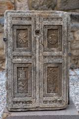 Antike Skulptur Tür Bodrum
