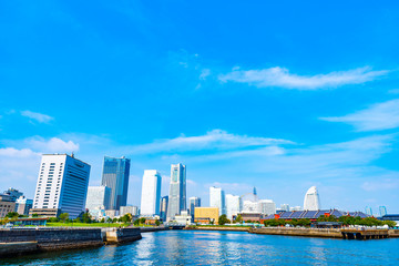 横浜の都市風景 神奈川県