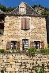  La Roque-Gageac scenic village on the Dordogne river, France