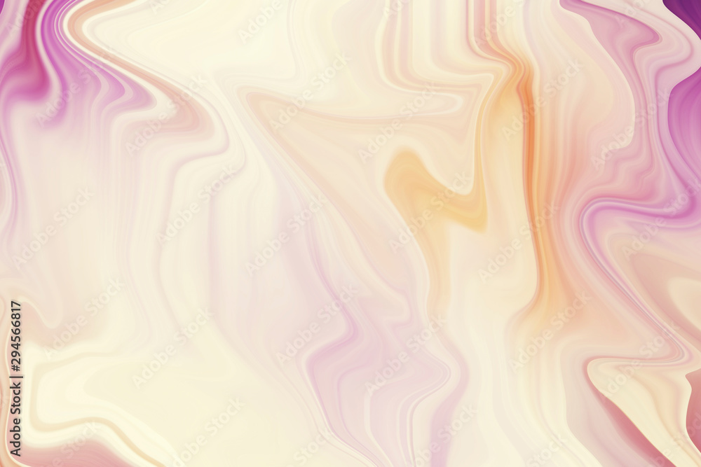 Poster abstract color flow gradient background. liquid marble art texture. flow inks in water style.