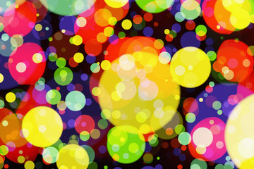 Christmas bokeh- light background