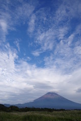 Fototapeta premium 富士山 雪なし