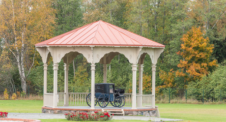 gazebo in the park
