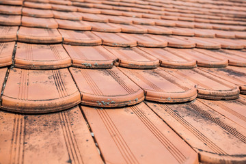 Roof tiles patterns