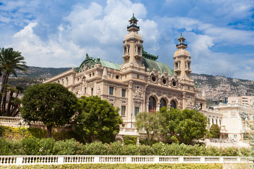 Fototapeta na wymiar Casino de Monte-Carlo, Monaco, Europe