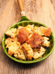 Tasty organic Kaiserschmarrn without unhealthy icing sugar