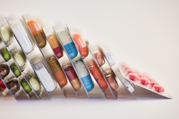 Medizin Medikamente in Blisterverpackung