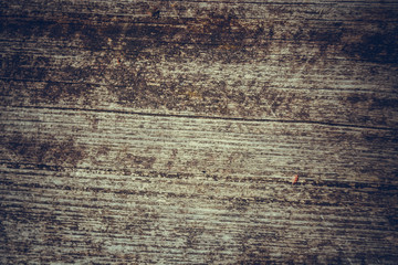 Surface of an old wooden board